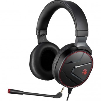 Наушники с микрофоном A4TECH BLOODY G600I 1.3м мониторные USB оголовье черные