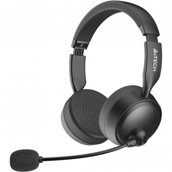 Наушники с микрофоном A4TECH BH230 черный мониторные BT оголовье